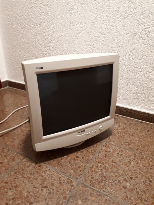 Röhren Computer Monitor Philips , 17 Zoll, Model 107E 20Z