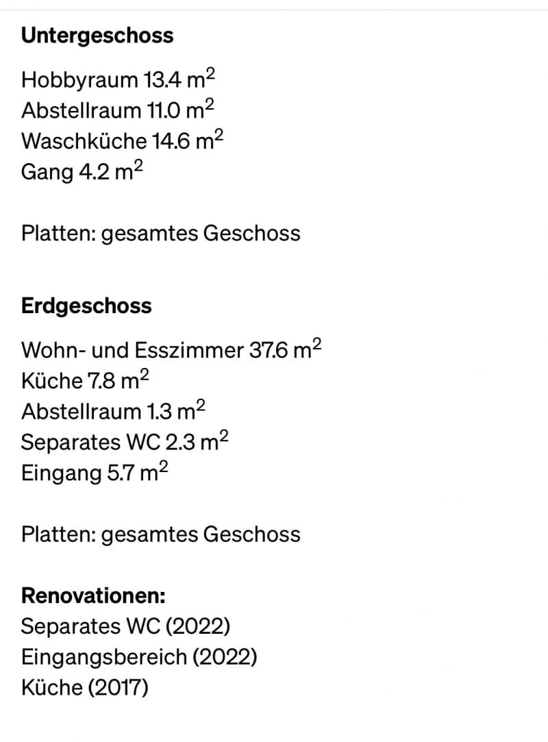 Charmantes 5.5 Zimmer Reiheneckhaus in Freienstein