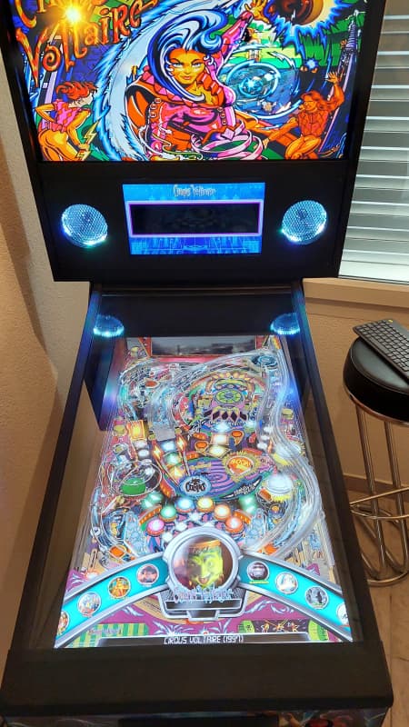 Flipperkasten virtuell "V-Pin" Unikat/Eigenbau IRON MAIDEN