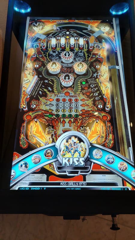 Flipperkasten virtuell "V-Pin" Unikat/Eigenbau IRON MAIDEN