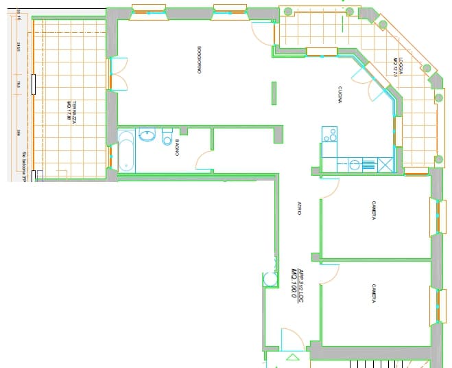 Schöne, geräumige 3.5 Zimmer Wohnung in Locarno