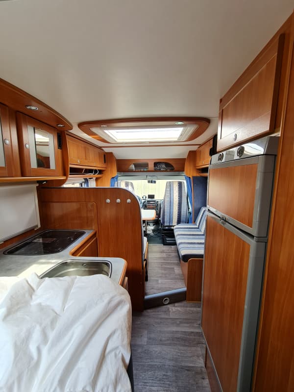 Wohnmobil top ausgestattet Wohnraumklima,Solar,Satanlage uvm.