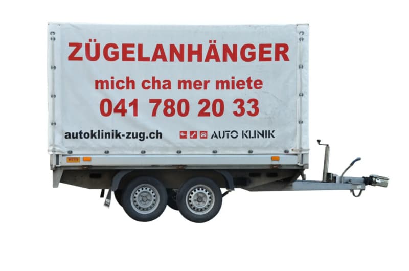 UMZUGS-ANHÄNGER GESCHLOSSEN