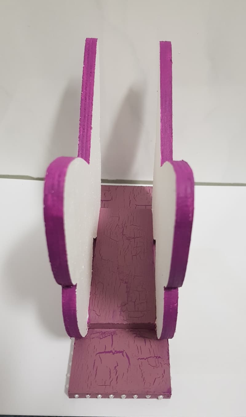 Serviettenhalter "Schmetterling" aus Holz
