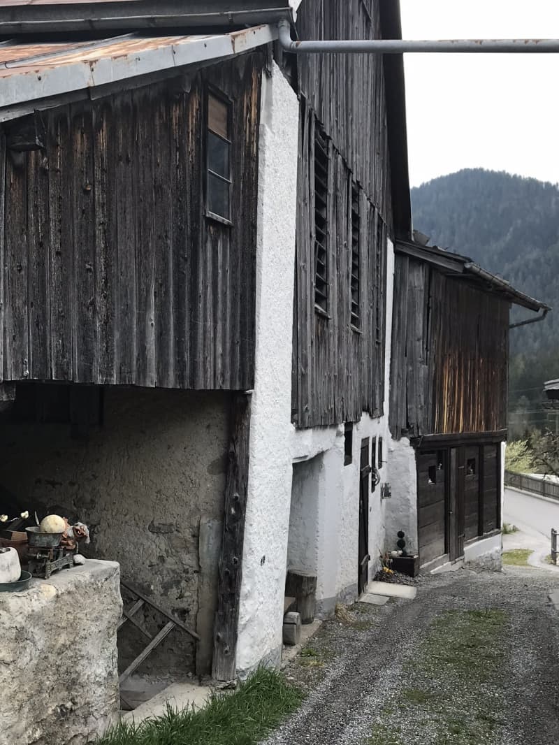 Schönes Haus mit Stall in Alvaneu Bad