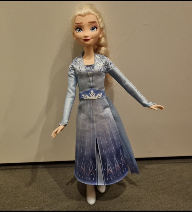 Eiskönigin singende Elsa Puppe