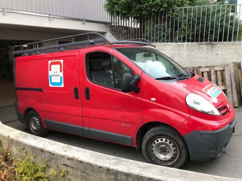 Nissan Primastar dCi 115 inkl. Fahrzeuggestell