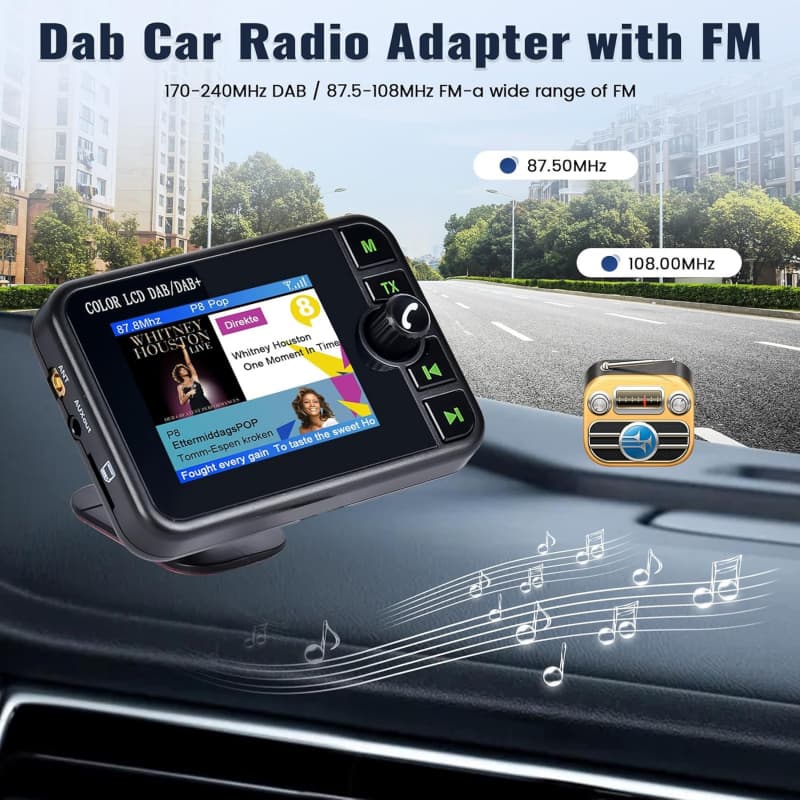 DAB+ Transmitter UKW OVP alte Radio aufrüsten