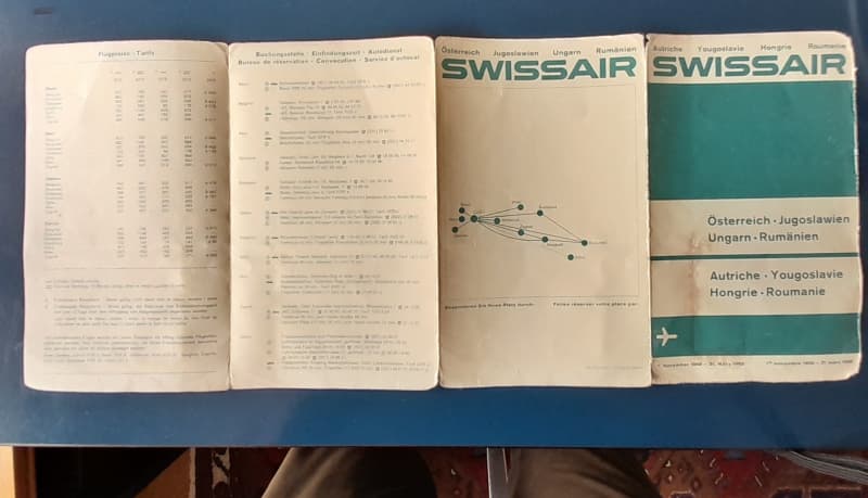 Swissair Flugkarten