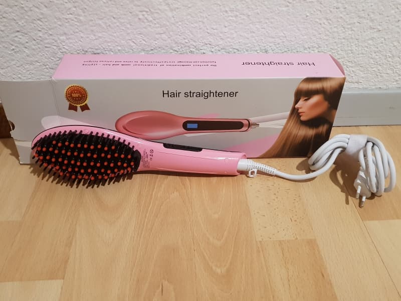 Haarglätter Bürste Elektrisch