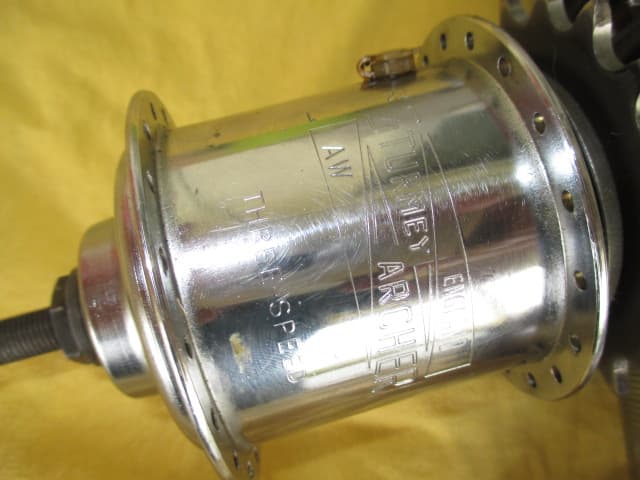 Revidierte Sturmey Archer AW 3Gang Nabe