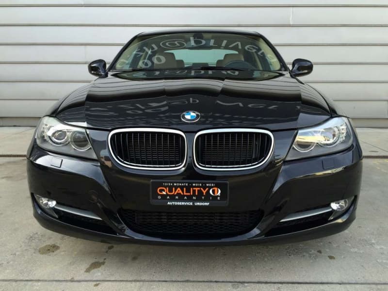 sehr schönes schwarzes BMW 320 D (Limousine), nichtraucher Auto