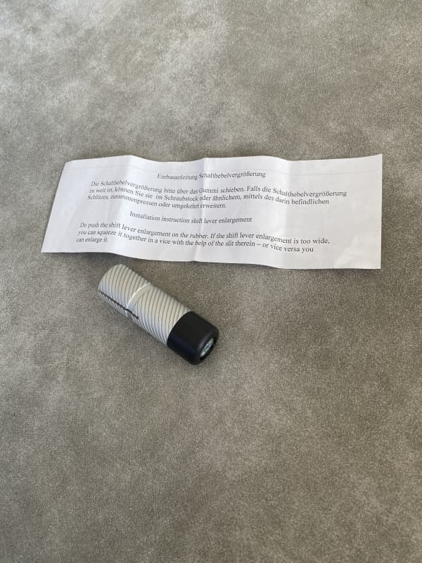 Schalthebel-Verlängerung MV Adapterkappe für Schalthebel