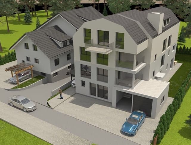 Schöne Wohnung mit Garten und grosse Terrasse