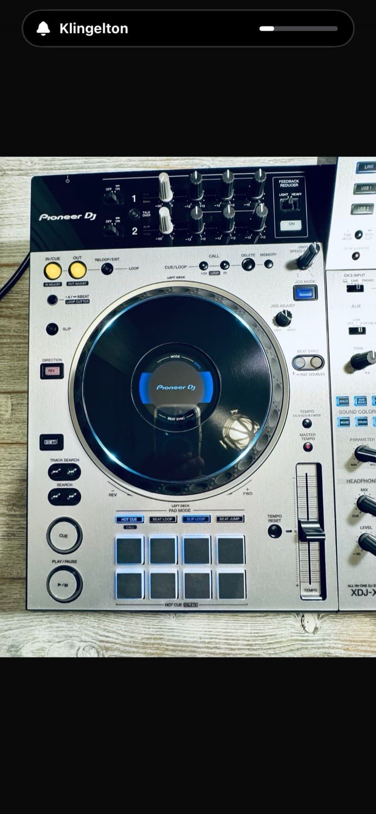 DJ-System Pioneer DJ XDJ-XZ Professionelles 4-Kanal