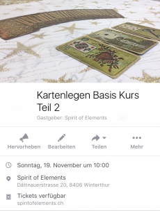 Kartenlegen Kurse 