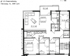 5.5 Zimmerwohnung in Lyss in ruhiger sonniger Lage  viel Aussicht