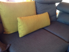 Moderne Rolf Benz Couch / Sofa - grau/grün - Jetzt zu verkaufen!!