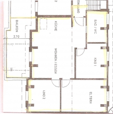 4.5-Zimmer-Familienwohnung (KT.ZUG) Fix inkl.NK+PP Fr. 2150.-