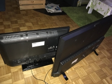 2x Fernseher Marke: 1xGrundig und 1xKendo Tv