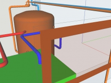 3D-CAD PlancalNova Gebäudetechnik