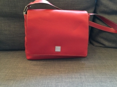 Rote Lederhandtasche Gerry Weber