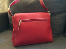 Rote Lederhandtasche Gerry Weber