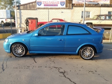 Opel Astra OPC G20 blau, ab MFK