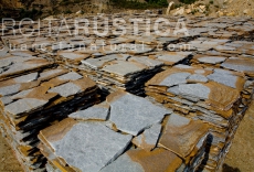 Quarzitplatten Azul Mares (Boden & Wände) Polygonalplatte