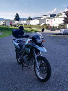 BMW F650 GS mit Abs