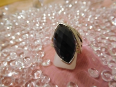 ring sterling silber 925,mit onyx ,nickelfrei.