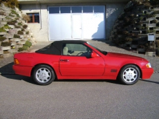 Mercedes-Benz 500 SL signalrot