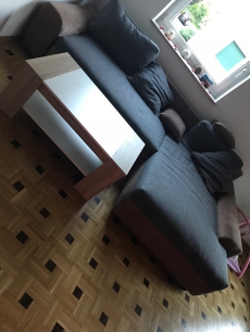 Ecksofa mit bettfunktion