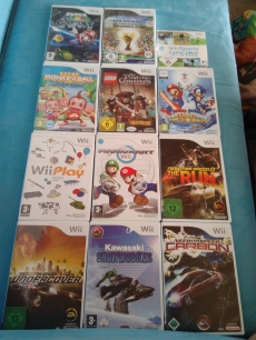 Wii Gamekonsole inkl. sehr viel Zubehör