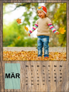 Foto Wandkalender 28x38 cm 2018 selbst gestalten