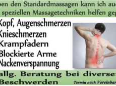 Med. Gesundheitsmassage und Thaimassage Therapien