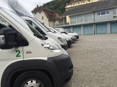 Nutzfahrzeug MIETEN Anhänger Personenbusse Transporter