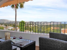 schönes gepflegtes Haus mit Meerblick in Moraira, Costa Blanca