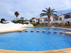 schönes gepflegtes Haus mit Meerblick in Moraira, Costa Blanca