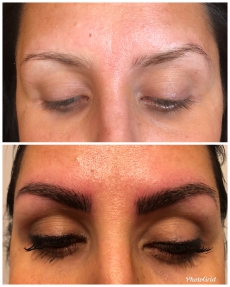 Microblading und Wimpernverlängerung 