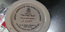 limitierter Sammel Bier Humpen 'The Polar Bear' von Thewalt