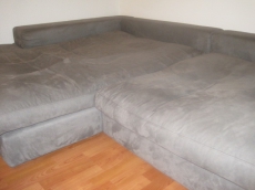 Sofa Lounge Polstergruppe Schlafsofa Ecksofa XXL Couch