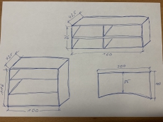 2x Bürotisch mit 1x Rollkorpus und 2x Ordnergestell