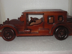 Holzautomodell Benz 1911 Classic Wooden Art Collection