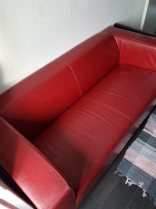 Leder Sofa 