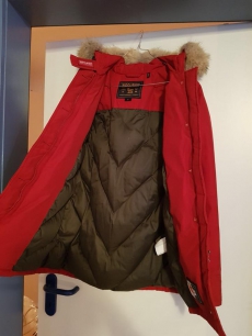 Woolrich Jacke rot GRÖSSE M