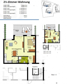 Attraktive 2.5 Zimmerwohnung am Bächli Derendingen