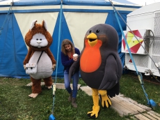 Spezieller Kindergeburtstag mit oder ohne unsere Maskottchen