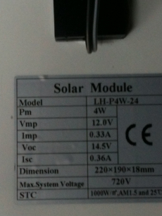 10 Watt 12V LED Scheinwerfer mit Solarpanel+Bewegungsmelder+Akku