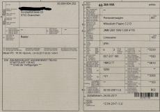 MITSUBISHI PAJERO 3.2D, Diesel, mit Anhängerkupplung